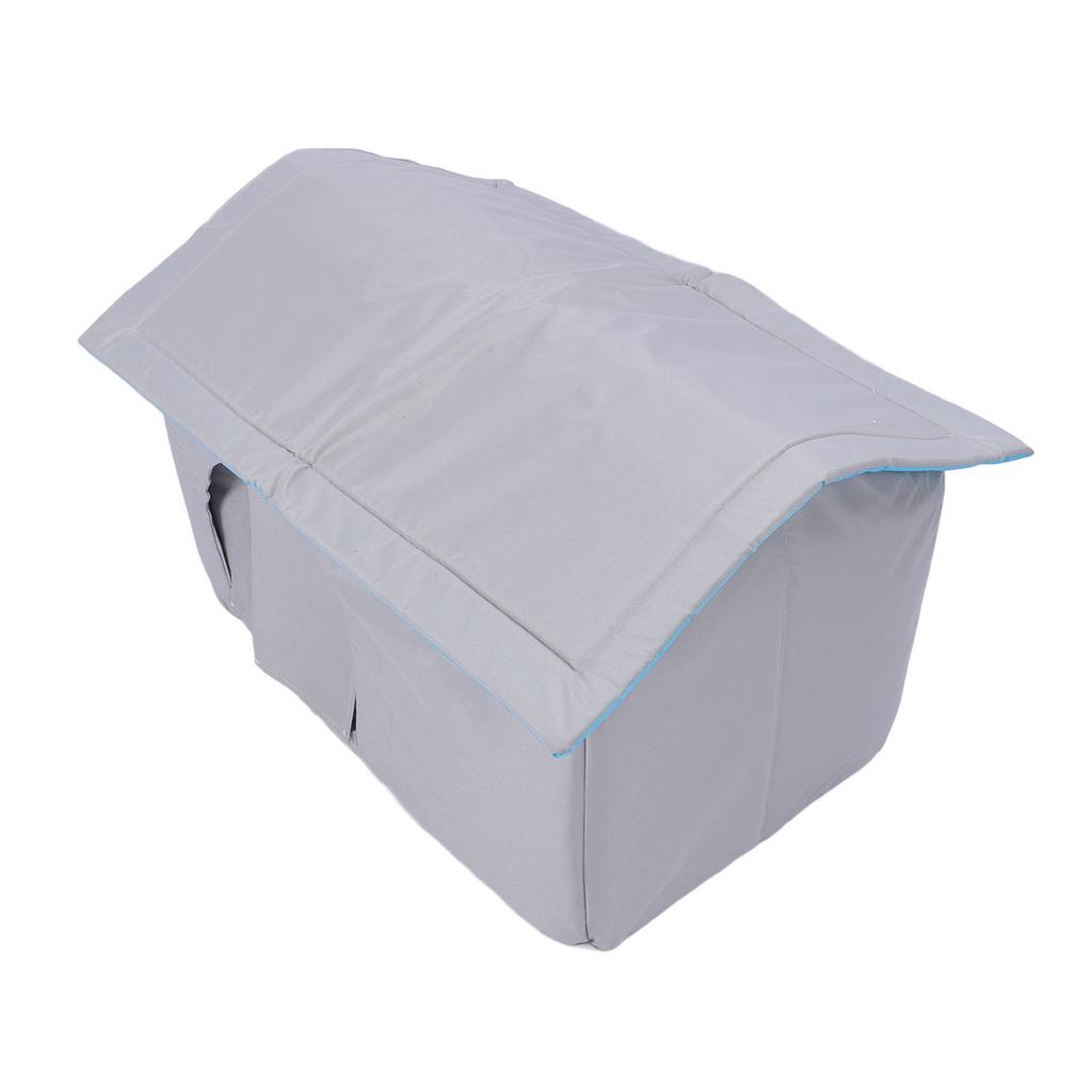Cat Cooling House with 9Pcs Ice Pack Oxford Cloth Spacious Anti Slip Bottom Summer Pet Cat Dog Cooli