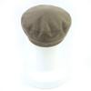 Pristine HERMES Casquette Deauville Serie Metal Brown Cashmere Women 58 Used