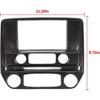 Zentrales GPS-Navigationspanel-Zierleiste Für Chevy Silverado/GMC Sierra Kohlefaser