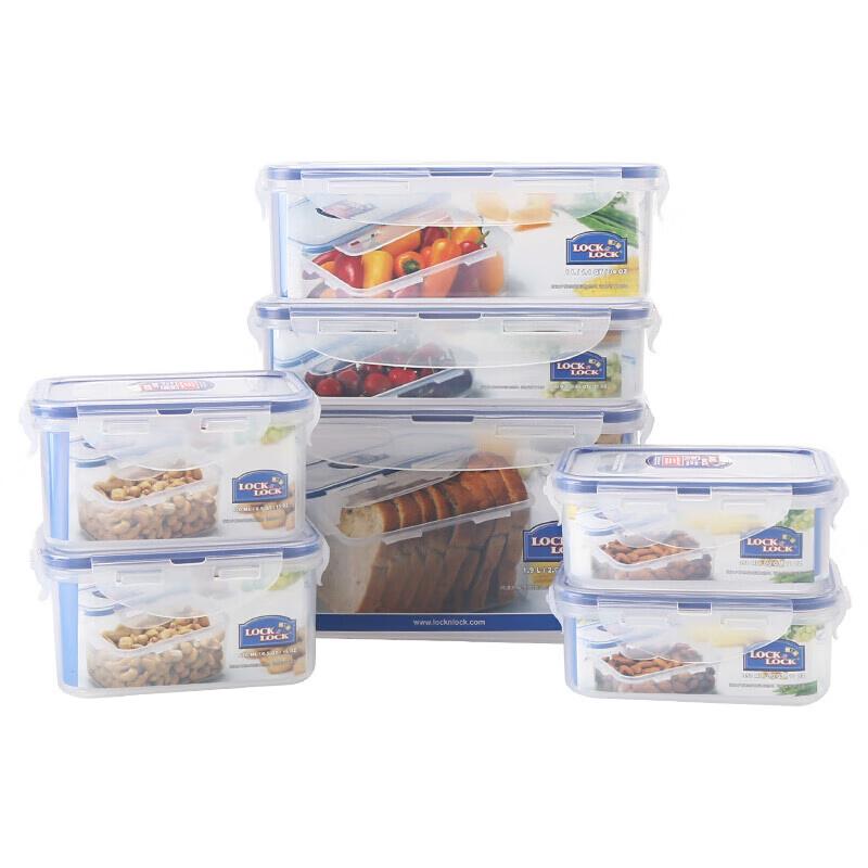 LocknLock 4-Piece Microwavable Plastic Food Storage Set