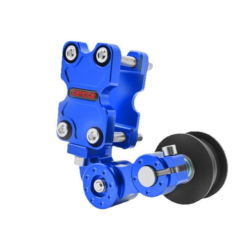 Motorcycle modification parts chain adjuster, large chain automatic adjustment and tensioning device синий
