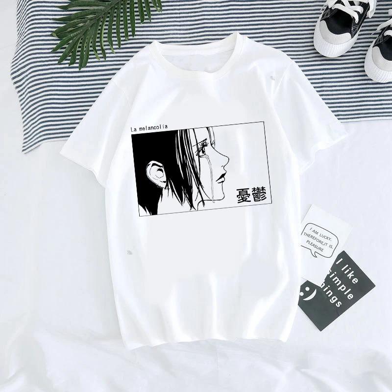 ZX TEE Nana Anime T-Shirt Nana Anime Shirt Nana Osaki Manga Charakter Shirt BLACK STONES Merchandise Japanisches Anime Charakter Print T-Shirt