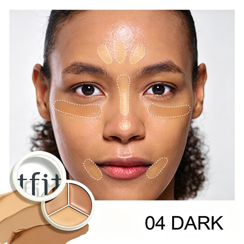 TFIT CORRETIVO COVER UP PRO 15g 00-05, Alta Cobertura, Textura Leve, Maquiagem de Longa Duração, Cosméticos Coreanos, Maquiagem Coreana