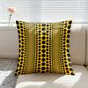 Fashion Decorative Pillowcase Yellow Polka Dot Cushions Covers 1Pc Cushion Cover Personalized Gifts Room Decorating Items Home