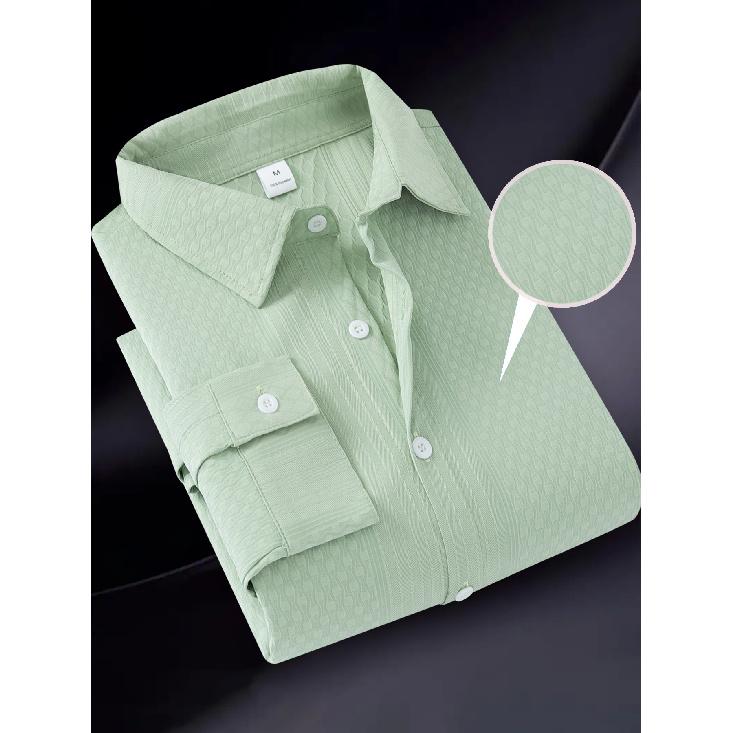 

Новая рабочая спортивная фитнес-весна с длинным рукавом и V-образным вырезом на пуговицах мужская повседневная рубашка поло с настоящим карманом деловая рубашка XXXL