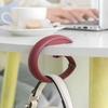 Portable Bag Hook Hanger Foldable Holders Table Office Decor Plastic Desk Side Hook Use Handbag Travel Bag Organizer Hook Holder