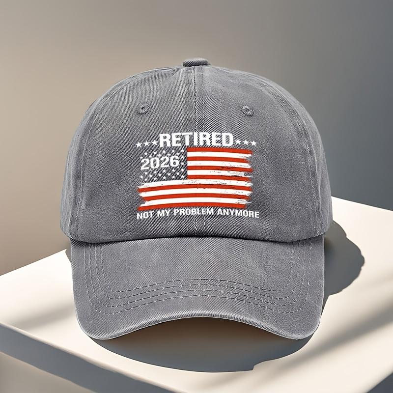 A Cool And Fashionable Retirement Gift Suitable for Both Men And Women This Adjustable Baseball Cap Is Perfect for Fathers Mo
