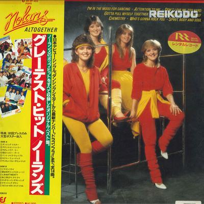 LP Record NOLANS  Altogether 283P402 EPIC 1982 Japan Obi Pop Used