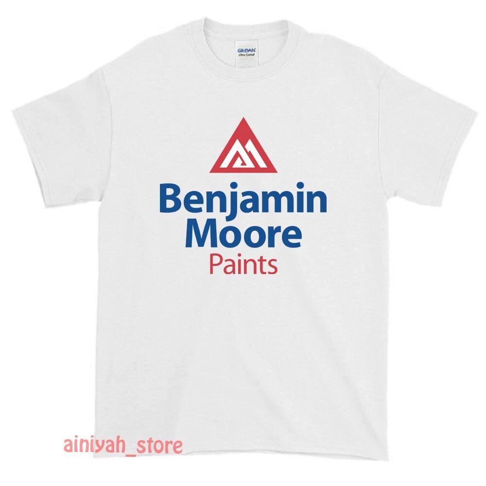 New Shirt Benjamin Moore Coating Logo Men's Funny T shirt USA Size S-XXL