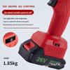 Rechargeable Electric Caulk Gun: Fully Automatic Lithium Battery Adhesive Dispenser