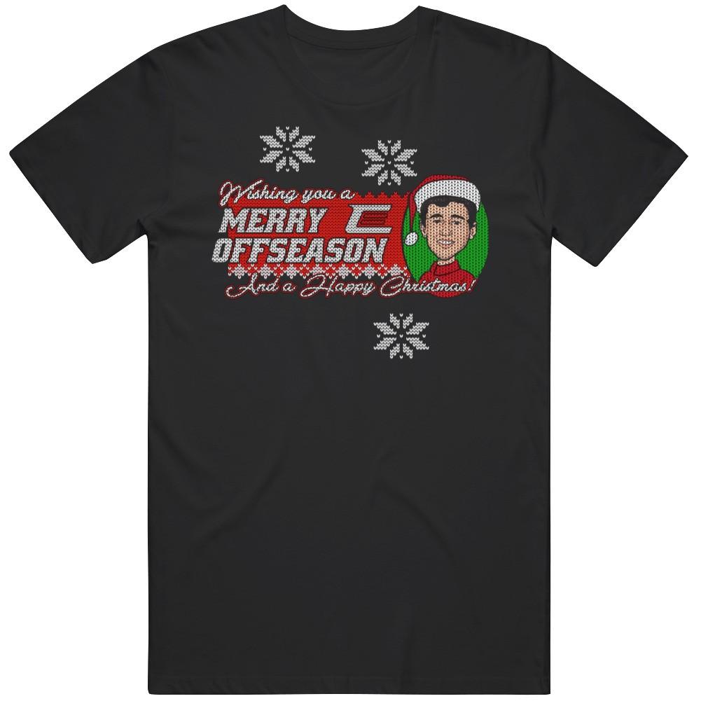 Wishing You A Merry Offseason And A Happy Christmas Chase Elliott T Shirt Mens Womens Tees Top XL