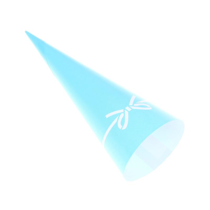 20Pcs Ice Cream Cone Paper Cover Disposable Cones Tray Paper Sleeve Diy Home Summer Party Supplies 108X42Mm