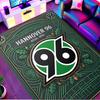 Hannover 96 Fußball Druck Teppich, Waschbarer Boden Teppich, Für Eingangsbereich Studentenwohnheim Waschküche Büro Arbeitszimmer, Heim Dekoration Geburtstag Weihnachten Geschenk