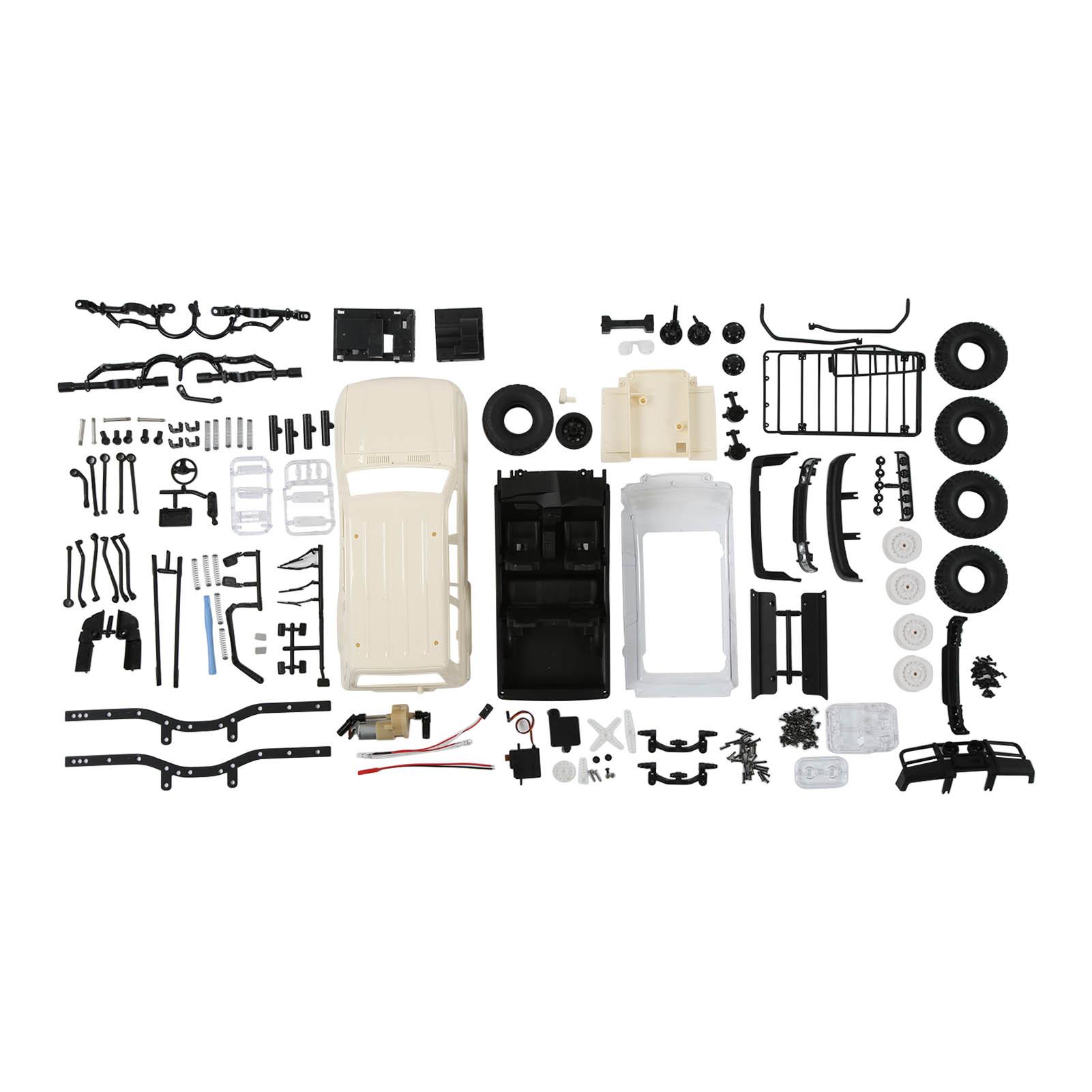 Радиоуправляемая машина-симулятор LC80, игрушечная машина-краулер с дистанционным управлением CB05?1 Сделай сам Внедорожная игрушечная машина для детей, подростков