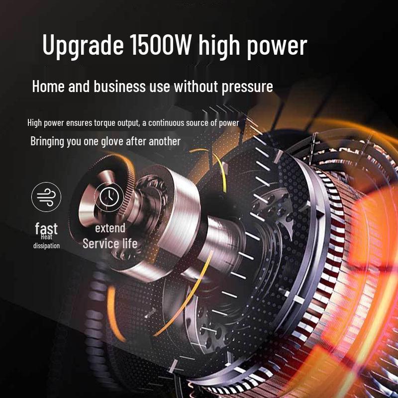 8L Multifunctional Kitchen Machine: Small Household Stand Mixer & Dough Kneader