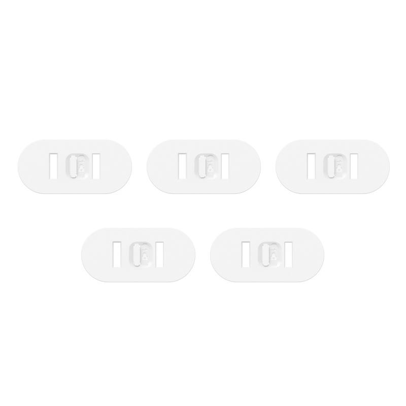 

10 шт. Защита для вилок, Защита для розеток с замком стандарта США, Безопасные пластиковые замки безопасности от электричества для детей 5PCS 2Plug