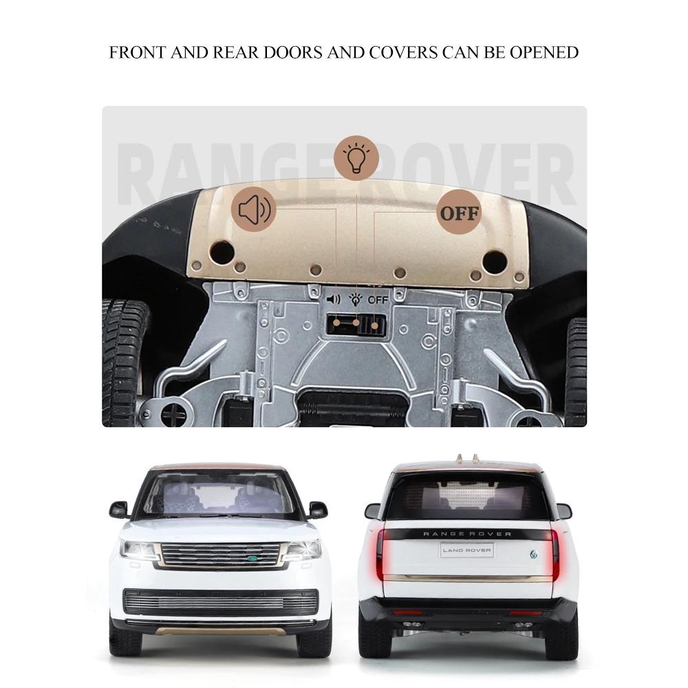 1/18 Scale Land Rover Range Rover SV2022 Alloy Diecast Model Car Metal Large Home Trendy Decoration Holiday Gifts with Boyfriend Kids