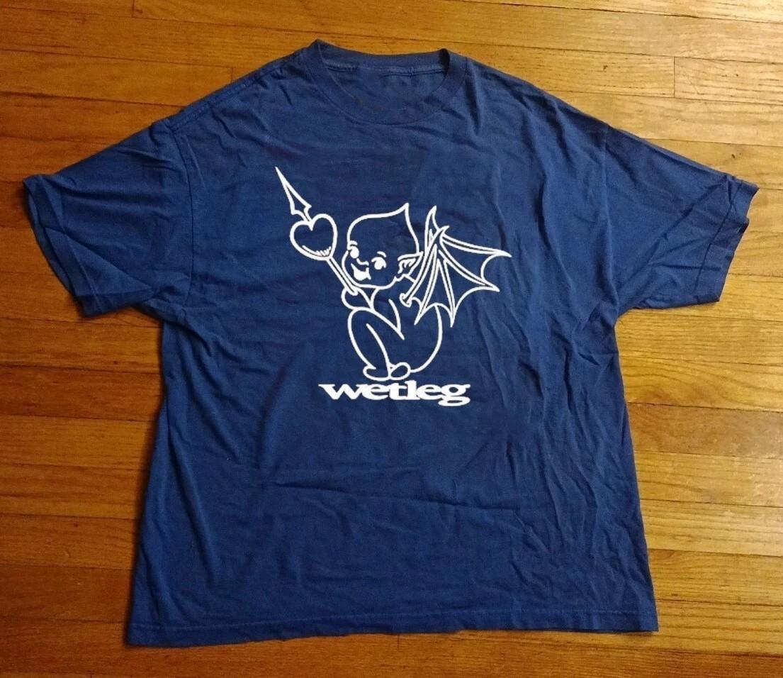 Wet Leg band Navy Color Shirt Unisex Concert MI1030 S