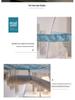 Mongolian Yurt Foldable Mosquito Net for Home & Dorm Bunk Beds - No Installation Needed