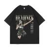 High Quality Summer New Unisexs Tshirt KAOS BEYONCE Actress Tshirt Singer Band Music Short Sleeve Retro Fashion Soft Tshirt