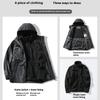 Camouflage Men’s Jackets 3 In 1 Waterproof Winter Jackets Windproof Hooded with Inner Fleece Coat