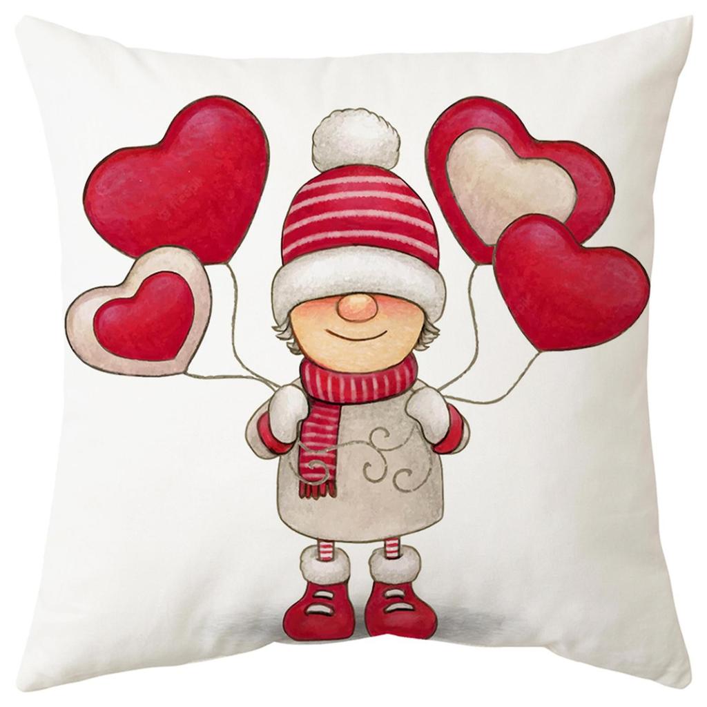 1PC Home Valentine's Day Pillowcase Decorative Pillow Case Creative Pillow Case