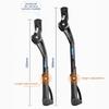 Aluminum Alloy Side Rear Parking Rack Road Bike Kickstand Nonslip Foot Brace Adjustable Side Rear Parking Rack