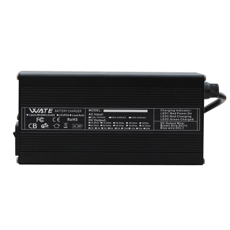 84V 5A Charger 20S 72V Li-ion Battery lithium battery Charger With Fan Aluminum Case