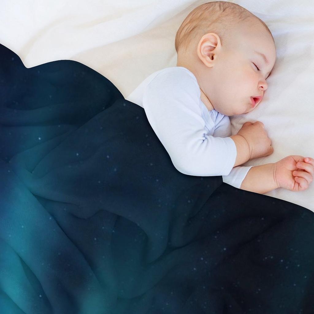 Aurora Borealis Throw Blanket Soft Beds Blankets and Throws Hair Flannels Blankets