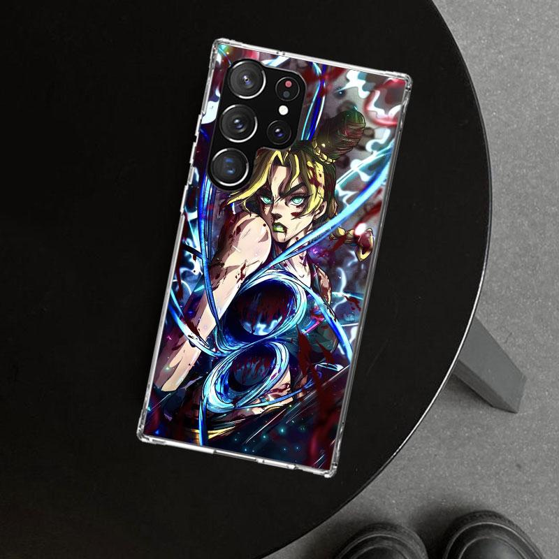 JoJo's Bizarre Adventure Jolyne Cujoh Phone Case Cover for Samsung Galaxy S26 S25 Edge S24 S23 Ultra S22 Plus S21 FE S20 + Art C