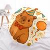 Capybara Themed Travel Umbrella-8 Ribs Automatic Opening and Closing, Portable Folding Design, Compact and Stylish Umbrella Suitable for Out