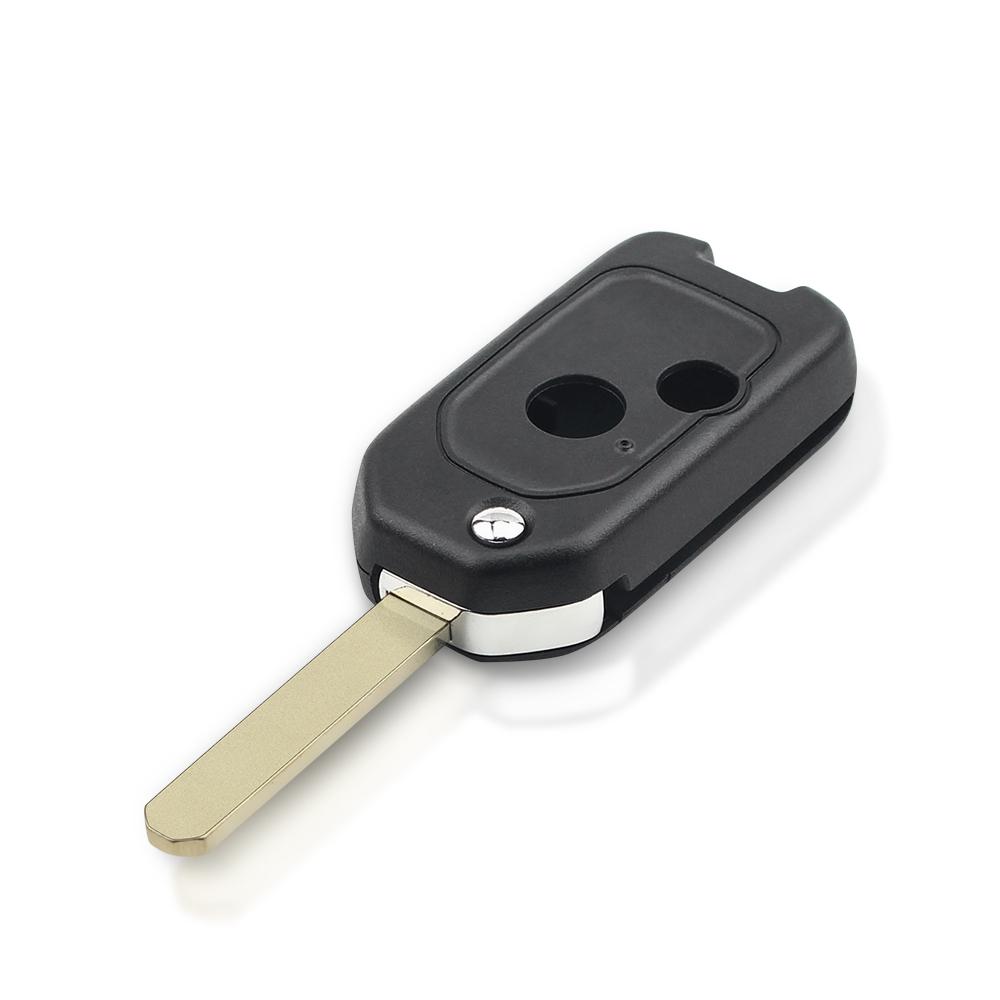 Update Modified 2/3/4 Buttons Car Key Shell For Honda Accord Pilot Cr-V Key Housing Civic Insight Ridgeline 2003-2013