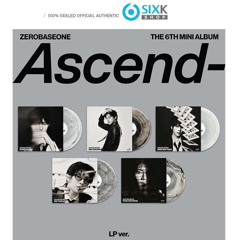 [Предзаказ] ZEROBASEONE - 6-й мини-альбом [ASCEND-] LP Версия. (Ограниченный выпуск) [NO POB] SUNGHANBIN