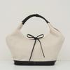 Splicing Canvas Bag Women's New Casual Commuter Fashion Handbag Versatile Shoulder Armpit Bag