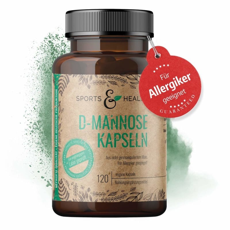 

CDF Sports & Health Solutions D-MANNOSE 120 capsules - take twice daily