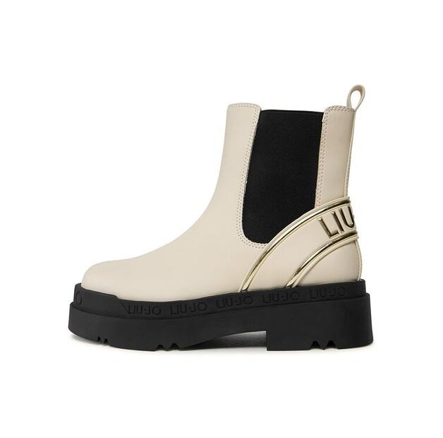 Chelsea Boots Liu Jo Love 45 SF3033 EX197 Ecru