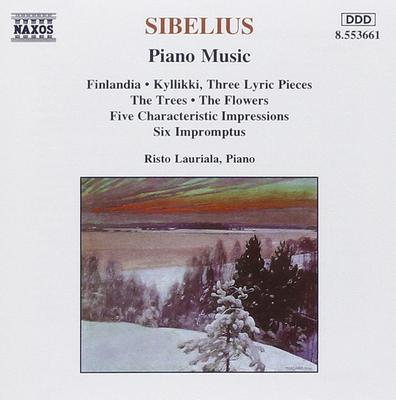 CD JEAN SIBELIUS, RISTO LAURIALA - Piano Music (Finlandia ? Kyllikki,  8553661 Naxos 1995 Germany Classical Used