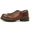 16-1 Retro Leather Round Head Leather Shoes Hand-Polished Old Tooling Casual Men'S Shoes