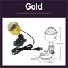 RGB Sound Activated LED Disco Ball Light with Remote Control Rotating DJ Stage Lamp for Home Car Party Club Christmas Decoration