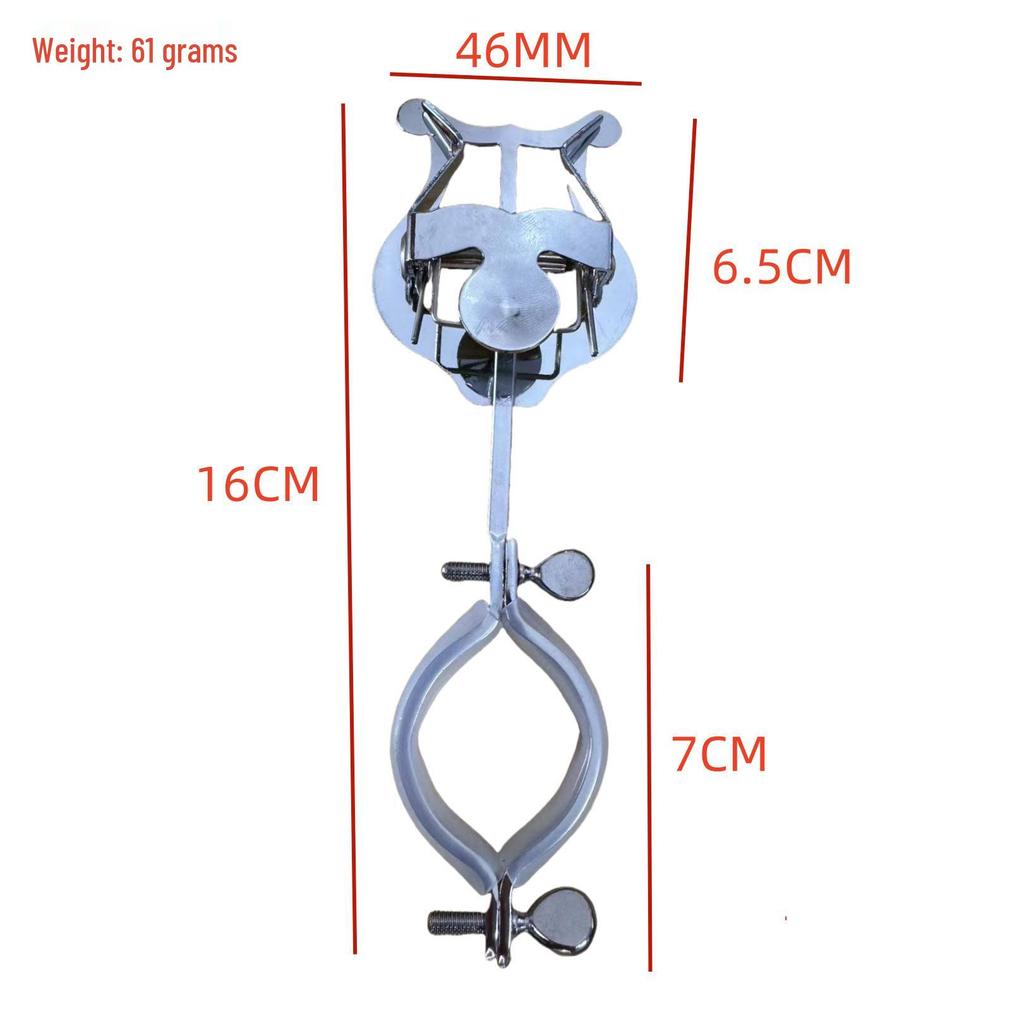 Tragbarer schwarzer Notenpult-Clip für Blasinstrumente - Klarinette und Oboe