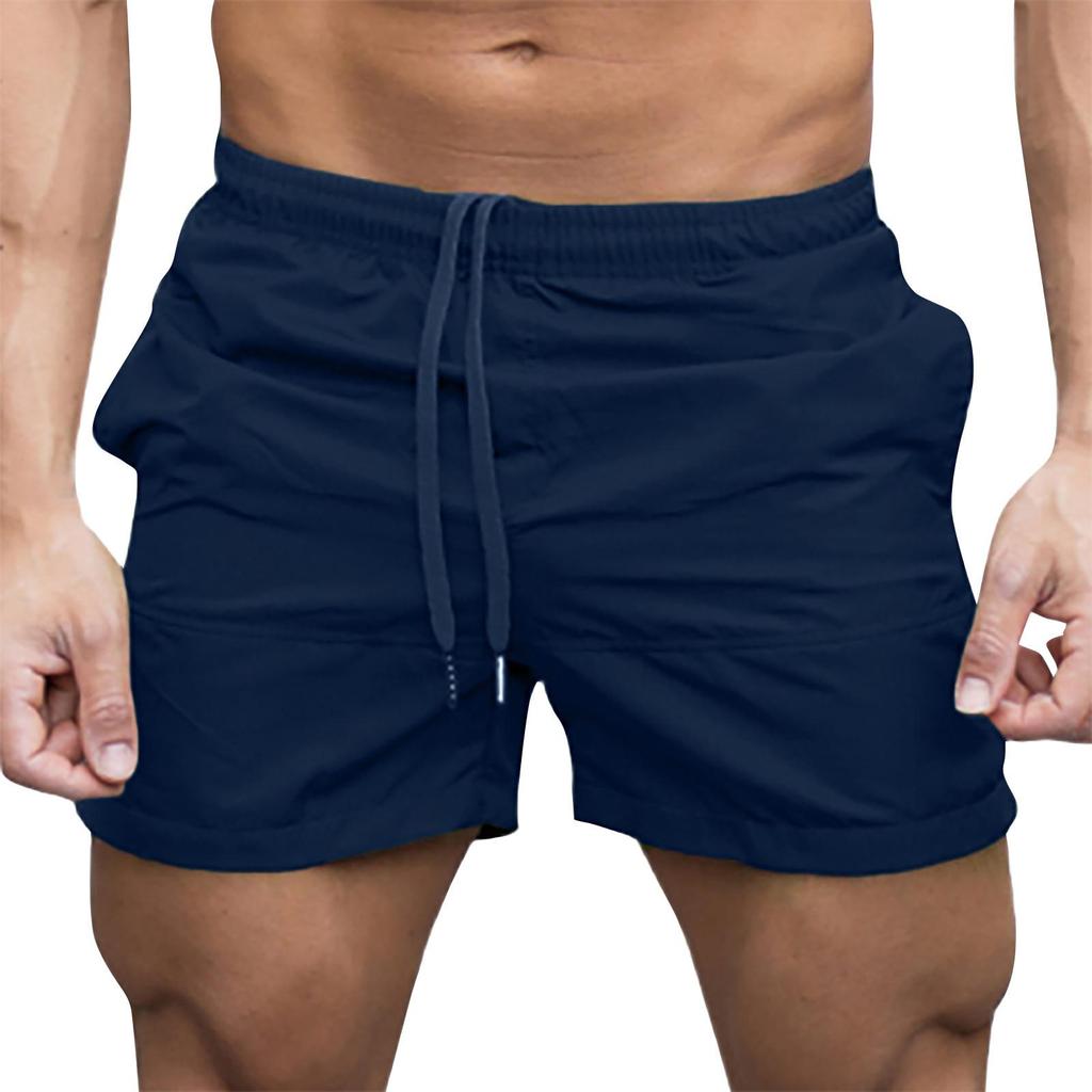 Pantaloncini da corsa casual da uomo Pantaloni corti da fitness Pantaloni da spiaggia da jogging sportivi