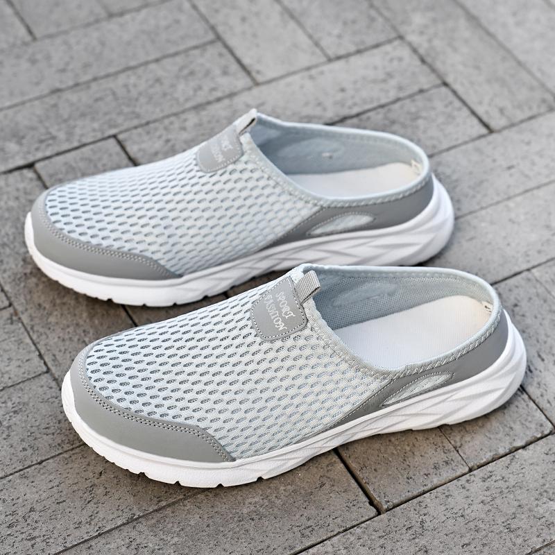 

LATV Легкие мужские повседневные туфли Дышащие Слипоны Мужские Повседневные Кроссовки Противоскользящие Мужские Лоферы Уличная Обувь для Ходьбы Размер 40-47 40