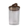 GLASS CONTAINER 750 ml JAR WITH BAMBOO LID