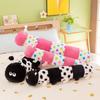 Cute Long Caterpillar Cushion With Short Plush Cover For Kids Room Decoration