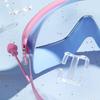1Pcs Anti Fog Uv Protection Clear Vision Kids Large Frame Swim Goggles With Earplugs For Boys Girls Youth 3-15 Years