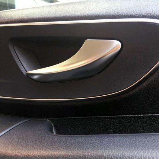 For Mercedes-Benz Vito W447 2014- Matte Inner Front Door Handle Cover Trim