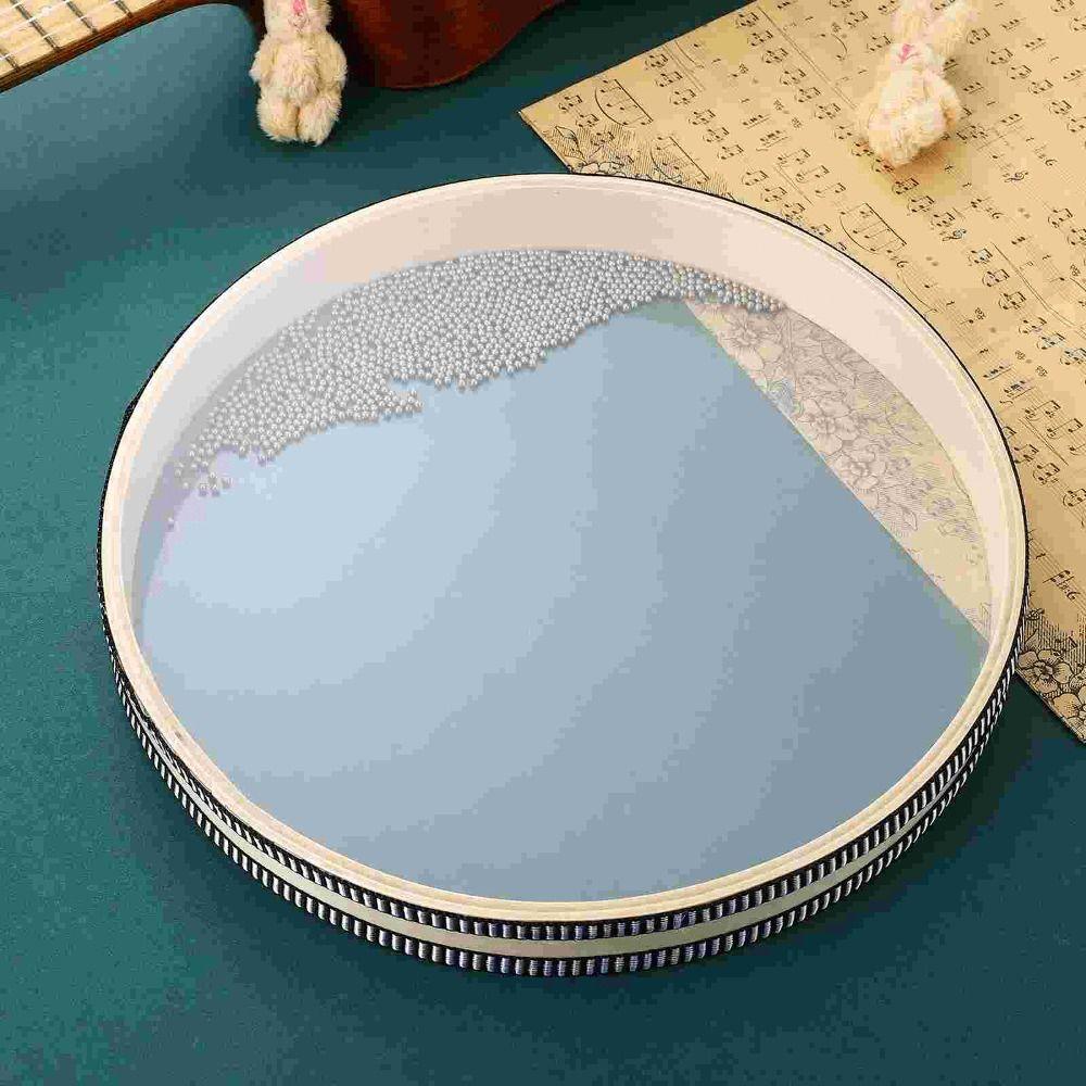 Double Sided Wave Drum Folk Songs Hand Drum Musical Instrument Ocean Drum  Sleep Aid