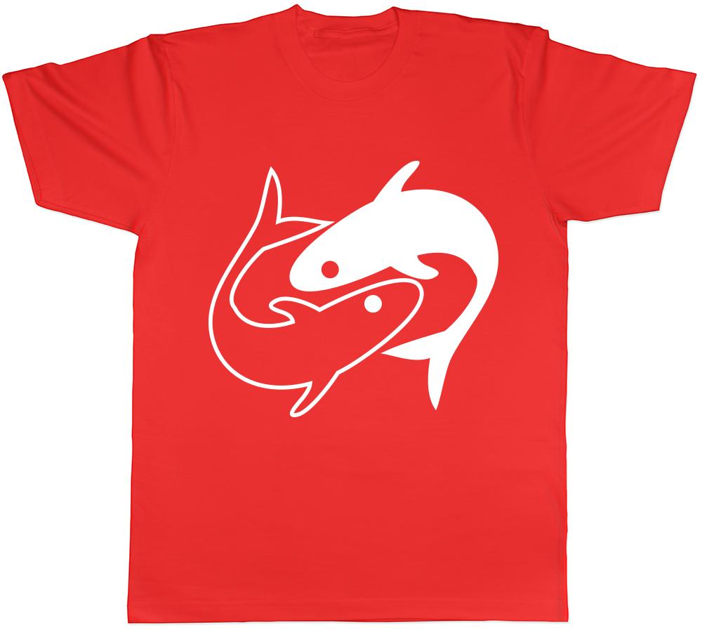Pisces Ying Yang Unisexs Unisexs Ladies Unisex TShirt S