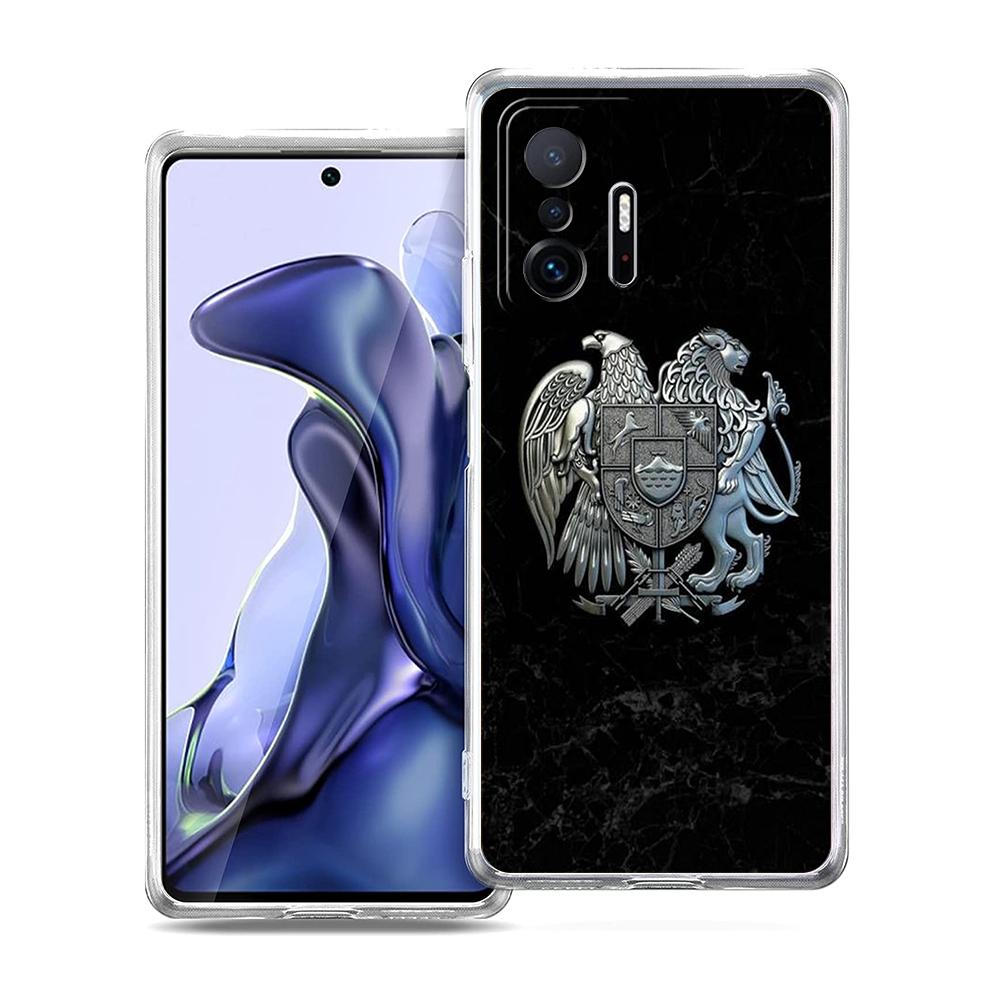 Armenia Armenian Flag Phone Case For Xiaomi 14 13 12 Lite Mi 11 11X 13T 12T 11T For Poco X5 X4 X3 NFC F5 F4 M4 Pro 5G Cover
