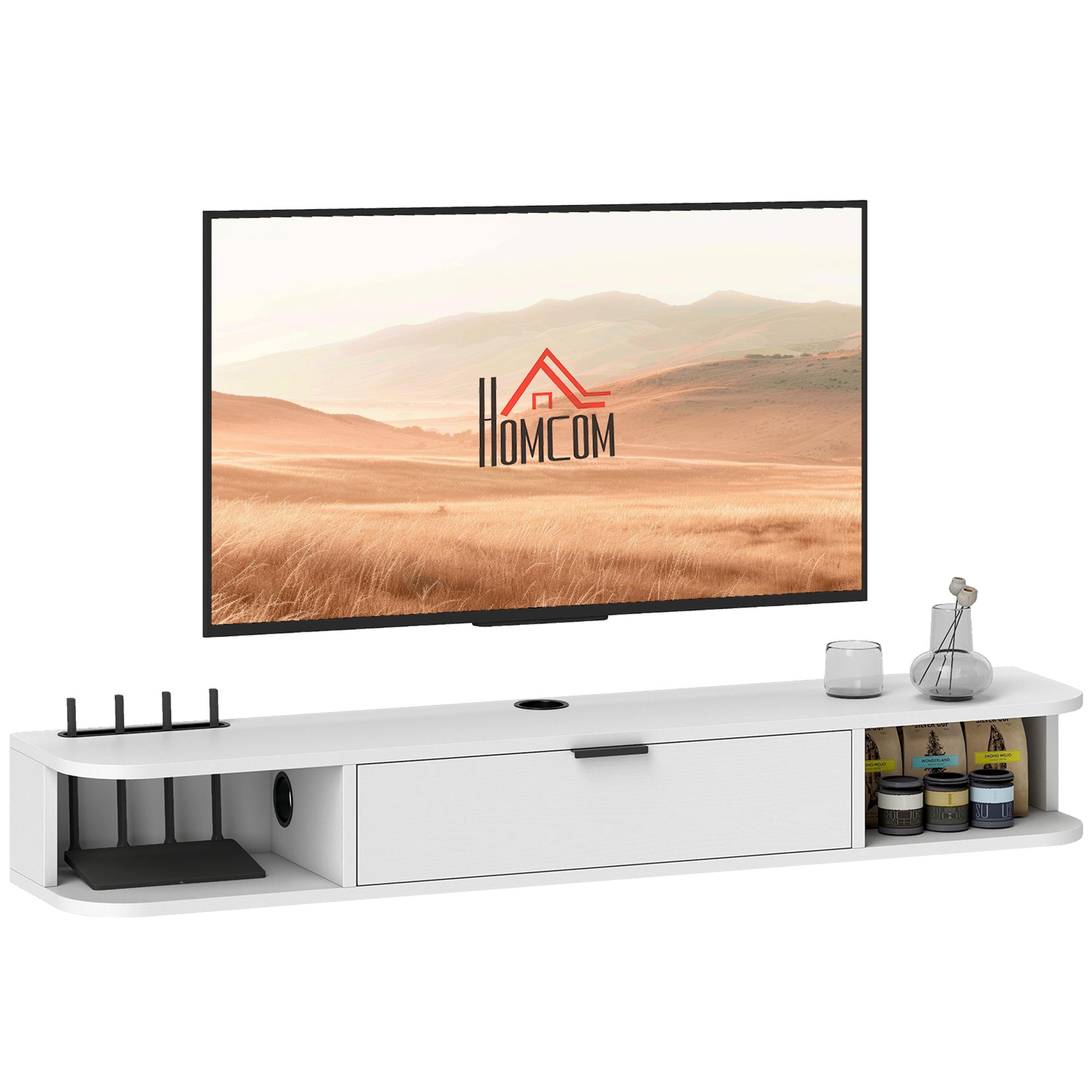 Suspended TV unit, TV cabinet for